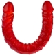 Oboustranné dildo Ultra Dong (červené)