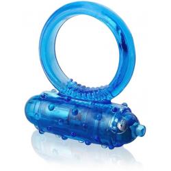 Vibrační erekční kroužek Vibro Ring (modrý)