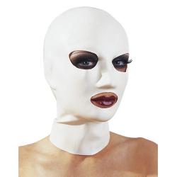 Latexová maská (bílá)