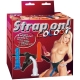 Strap on Color - 3 gelová dilda s postrojem