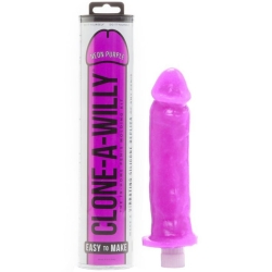 Clone-A-Willy Neon Purple (vibrátor) - sada pro odlitek penisu