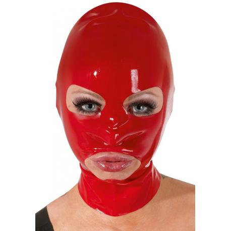 Latexová maska (červená)