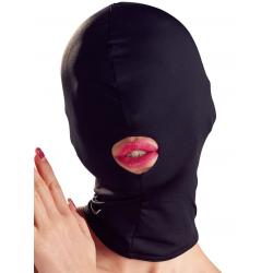 Maska s otvorem pro ústa (černá)