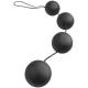 Anální kuličky Deluxe Vibro Balls, černé