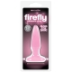 Anální kolík Firefly MINI - svítící ve tmě, růžový