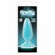 Anální kolík Firefly MEDIUM  - svítící ve tmě, modrý