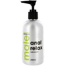 Anální lubrikační gel MALE ANAL RELAX - Cobeco Pharma (250 ml)