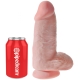 Realistické dildo s varlaty King Cock 9" Chubby - Pipedream