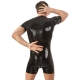 Latexový krátký pánský overal - LateX