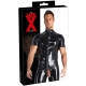 Latexové tričko s krátkými rukávy a zipem - LateX