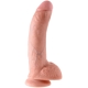 Realistické dildo s varlaty King Cock 9" - Pipedream