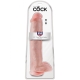 Realistické dildo s varlaty King Cock 15" - Pipedream