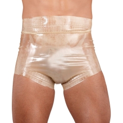 Latexové plenkové kalhotky transparentní, unisex - LATE X