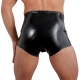 Latexové plenkové kalhotky v černé barvě, unisex