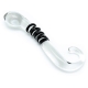 Skleněné dildo na bod G Esmée - Sensual Glass