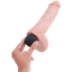 Realistické stříkající dildo s varlaty King Cock 10" - Pipedream