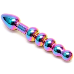 Skleněné dildo/anální kuličky Laila - Sensual Glass