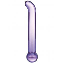 Skleněné dildo Purple G-Spot Tickler - Gläs