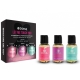Dárková sada masážních olejů DONA Let Me Touch You - 3x 30 ml