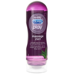 Masážní a lubrikační gel Durex Play 2 v 1 Aloe Vera - 200 ml