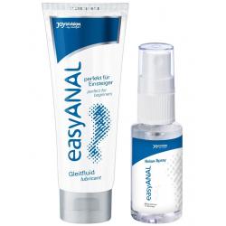 Anální lubrikační gel + relaxační sprej easyANAL