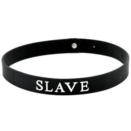 Silikonový obojek SLAVE