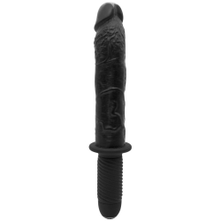Realistický vibrátor Dark Stallions - s rukojetí
