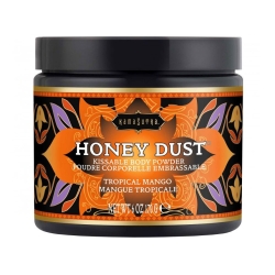 Slíbatelný tělový pudr Honey Dust Tropical Mango - 170 g