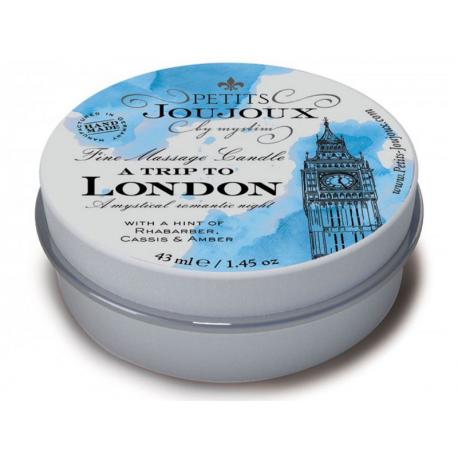 Masážní svíčka A Trip To London Petits Joujoux - 43 ml