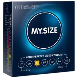 Kondomy MY.SIZE 53 mm - 3 ks