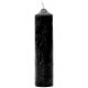 S/M černá parafínová svíčka - Rimba