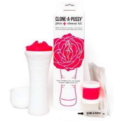 Clone-A-Pussy Plus+Sleeve Kit - sada pro odlitek vaginy (masturbátor)