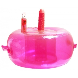 Nafukovací sedátko s vibrátorem Vibrating Fuck Seat - Seven Creations