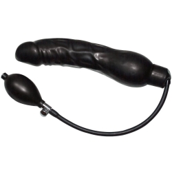 Nafukovací latexové dildo Black Latex Balloon - You2Toys