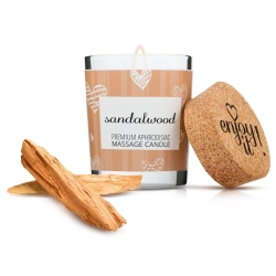 Afrodiziakální masážní svíčka Enjoy it! Sandalwood - Magnetifico (70 ml)