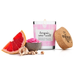 Afrodiziakální masážní svíčka Enjoy it! Tropic Sea Salt - Magnetifico (70 ml)