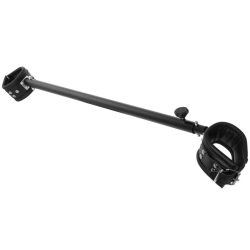 Nastavitelná roztahovací tyč s koženými pouty - ZADO (65 - 120 cm)