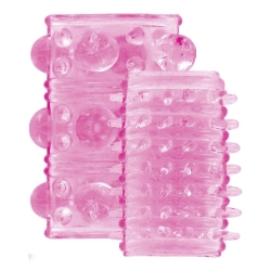 Sada stimulačních návleků na penis Love Sleeves - 2 ks