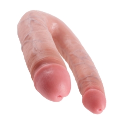 Dvojité realistické dildo King Cock Large Double Trouble 7" - Pipedream