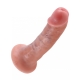 Realistické dildo s přísavkou King Cock 6" - Pipedream