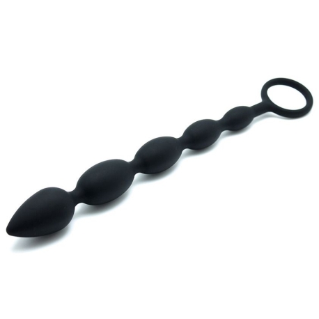 Anální korále ze silikonu Rimba - 25,5 cm