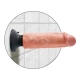 Tvarovatelný vibrátor s odnímatelnou přísavkou King Cock 6" (20 cm) - Pipedream