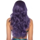 Dlouhá fialová paruka Leg Avenue Long Wavy (vlnitá)
