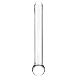 Skleněné dildo 7" Straight - Gläs