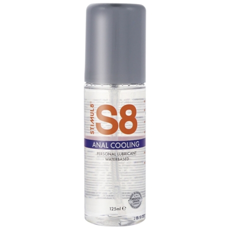 Chladivý anální lubrikant S8 Anal Cooling, 125 ml