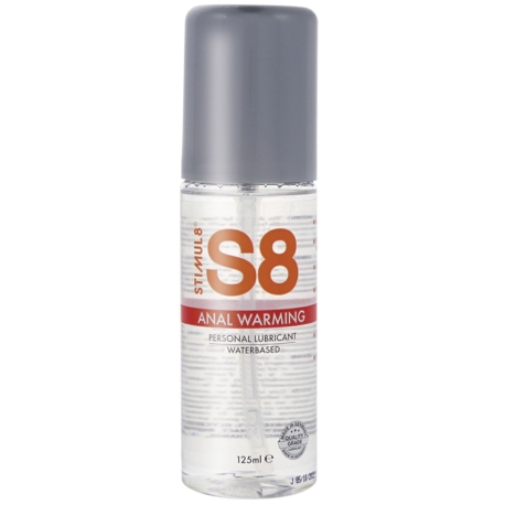 Hřejivý anální lubrikant S8 Anal Warming, 125 ml