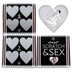 Erotické stírací losy pro páry Straight SCRATCH & SEX - Secret Play
