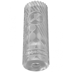 Transparentní masturbátor pro muže EZ Grip Stroker