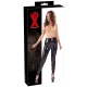 Dámské latexové legíny se dvěma vnitřními kapsami - LateX