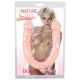 Oboustranné realistické dildo Double Dong - Nature Skin